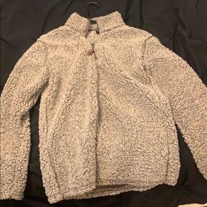 Comfortable, barely worn, wool feel jacket.